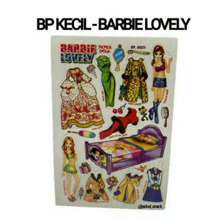 Jual Mainan Bk Boneka Kertas Barbie Bp Bongkar Pasang Mainan