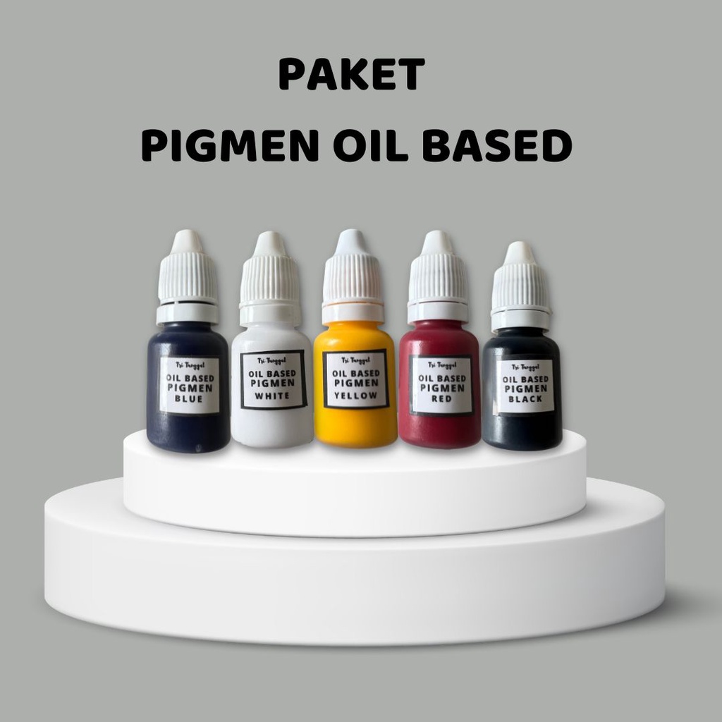 Jual Paket Pewarna Resin Gr Isi Pcs Pigmen Campuran Recin Oil Based