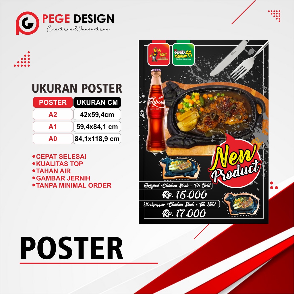 Jual Poster Full Color Ukuran Besar A A A Shopee Indonesia