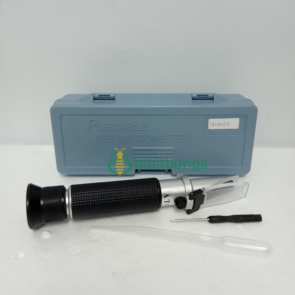 Jual Salinity Refractometer Alat Ukur Salinitas Kadar Garam Air