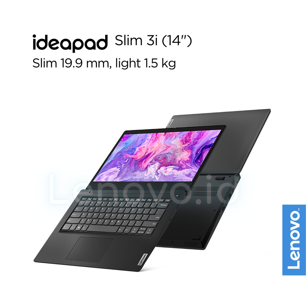 Jual Lenovo IdeaPad Slim 3i 14IGL05 OHS Celeron N4020 Win10 4GB 256GB