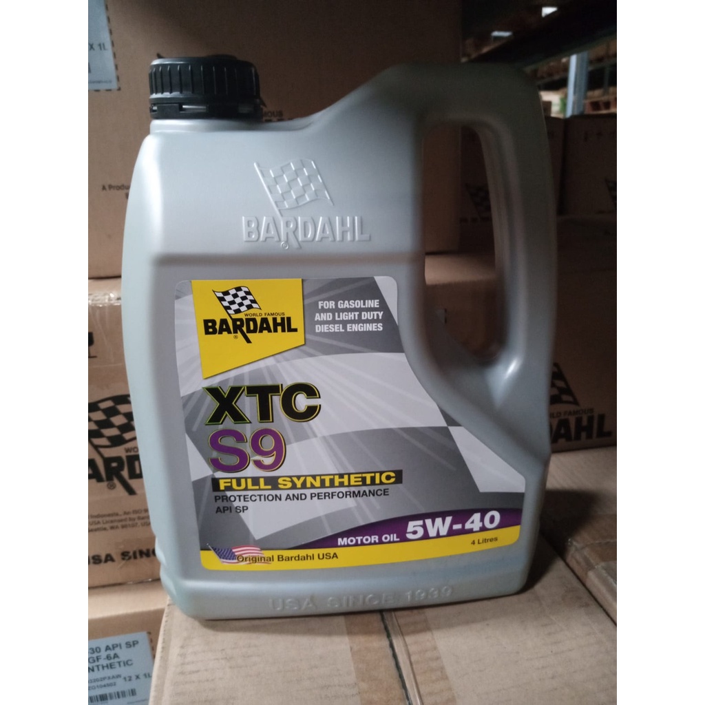 Jual OLI BARDAHL XTC S9 5W 30 API SP FULL SYNTHETIC 4 LITER Shopee