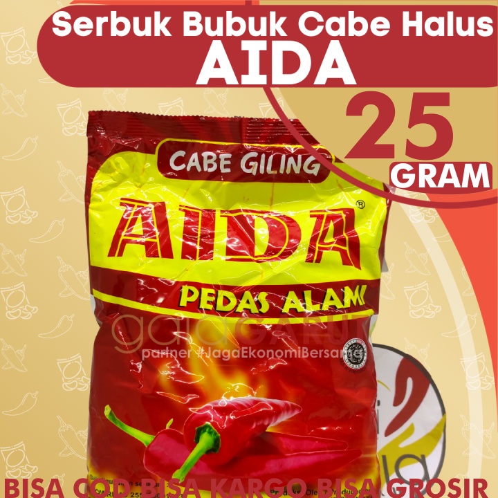 Jual Bumbu Cabai Bubuk Halus Aida Mini Gr By Gg Bisa Cod Grosir