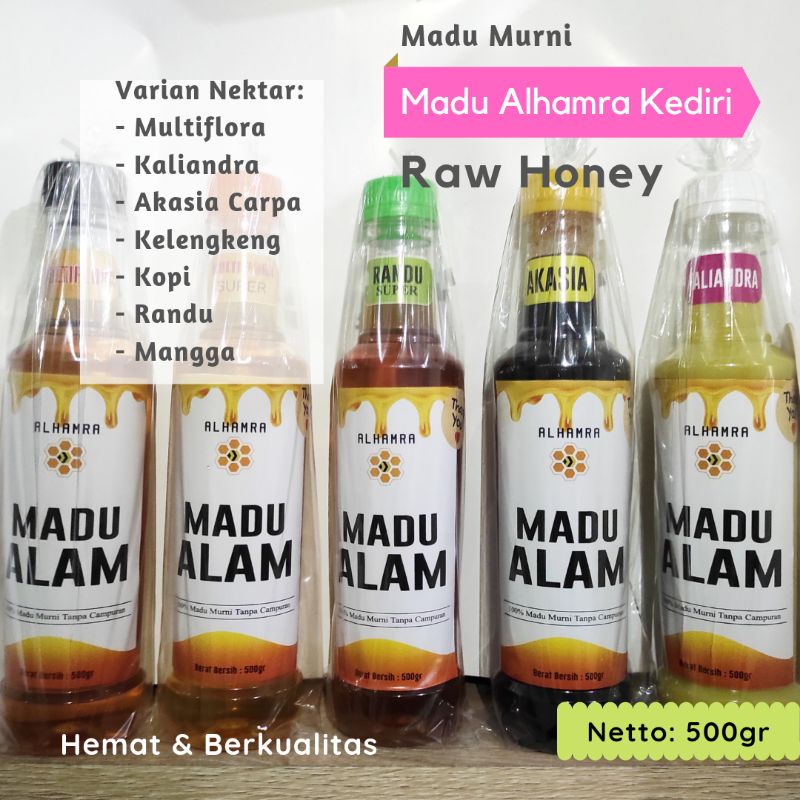 Jual Madu Murni Gr Nektar Multiflora Akasia Kaliandra Randu