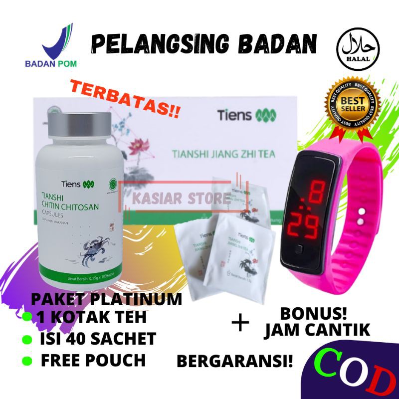 Jual Pelangsing Badan Teh Jiang Zhi TEA CHITIN CHITOSAN TEH DETOK