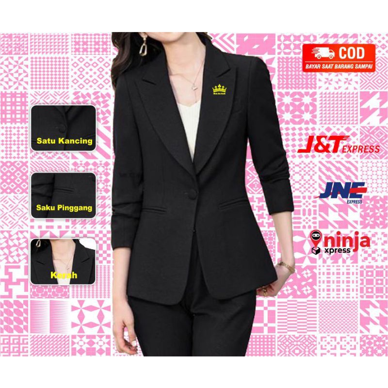 Jual Jas Blazer Wanita Jas Blazer Wanita Korean Style Jas Kantoran