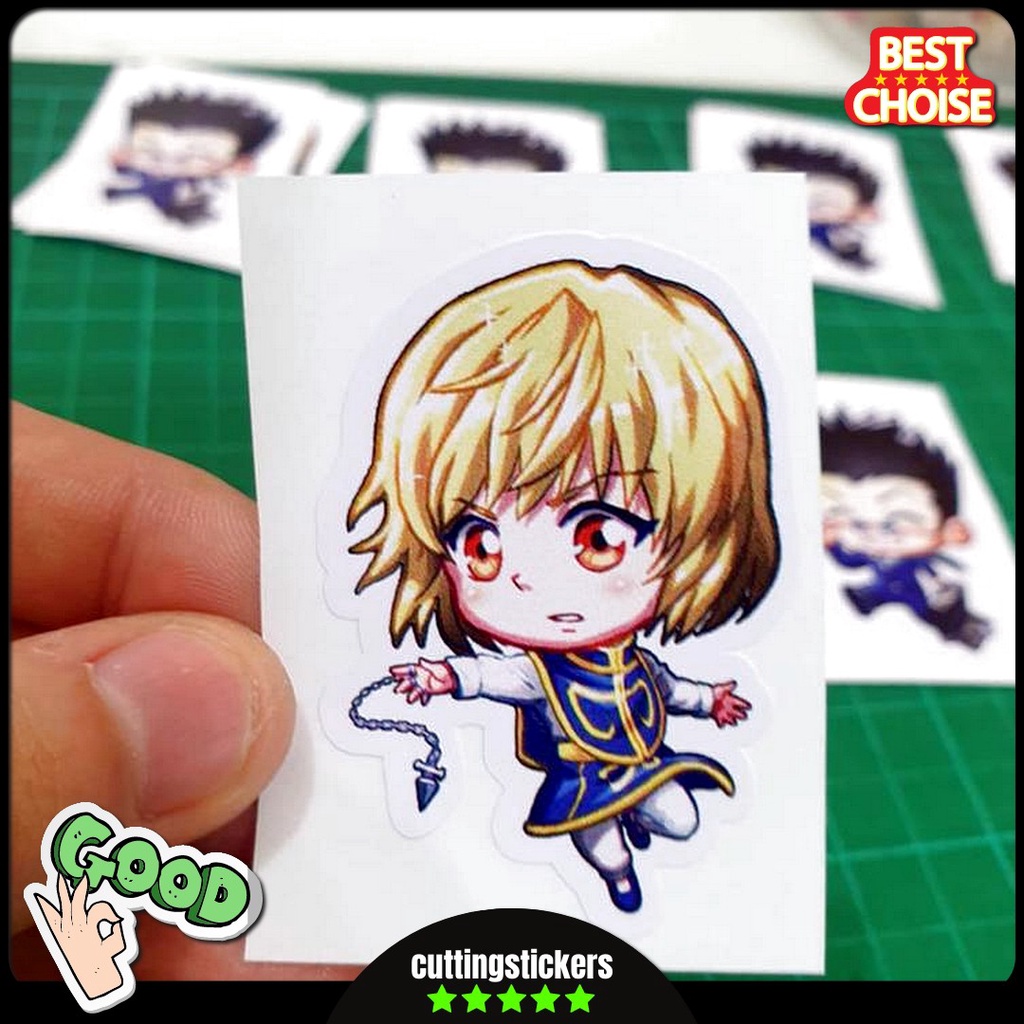 Stiker Sticker Anime Hunter X Hunter Set Kurapika Shopee Indonesia