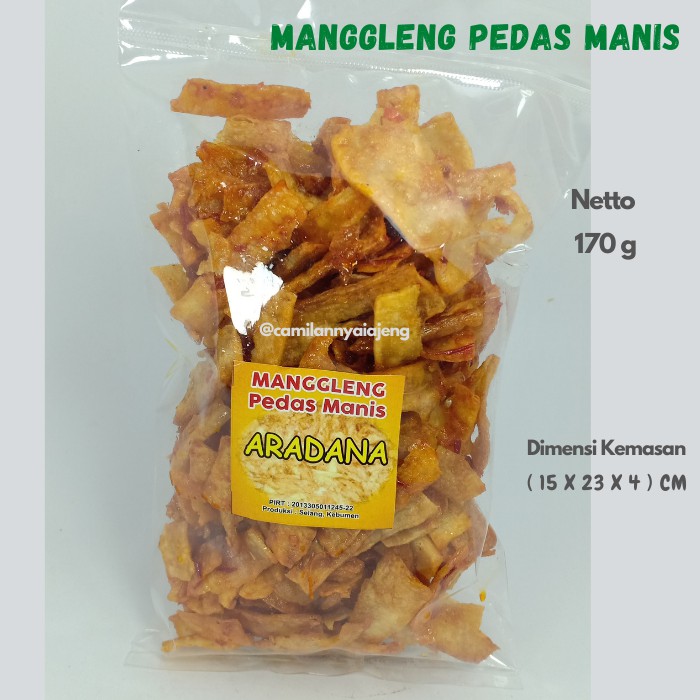 Jual Manggleng Singkong Pedas Manis Jajanan Tradisional Manis Gurih