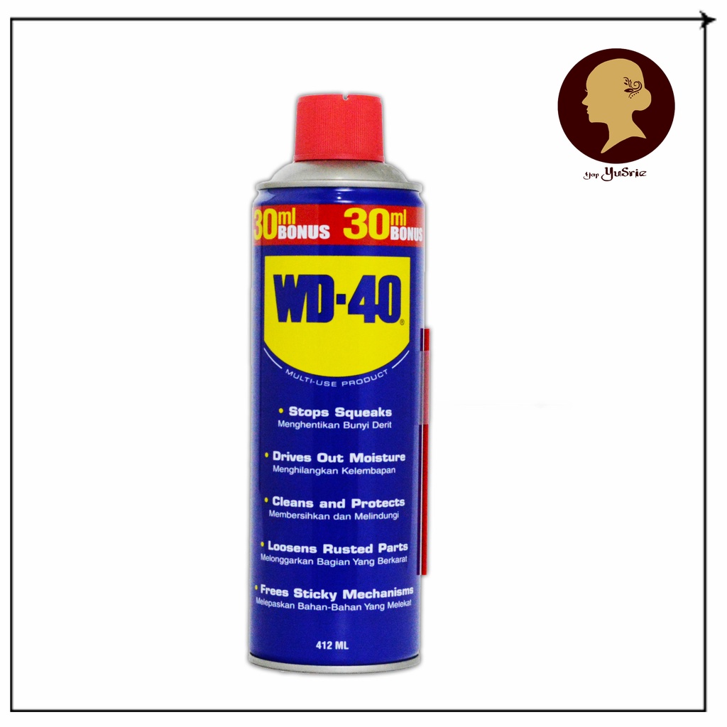 Jual WD 40 MULTI FUNGSI 412ml PURPOSE CEGAH KARAT WD 40 LUBRICANTS