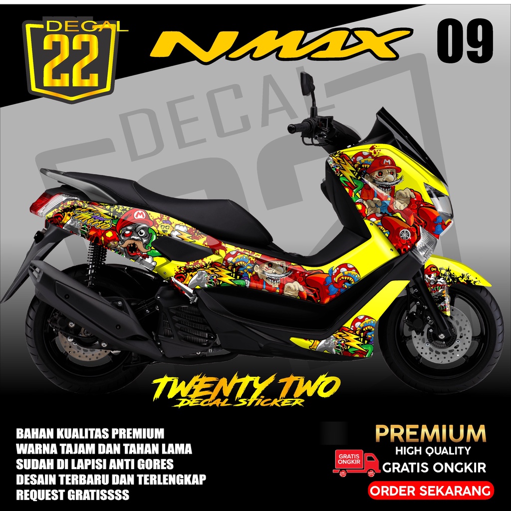 Jual Decal Nmax Old Decal Nmax Full Body Dekal Nmax Stiker Nmax Full