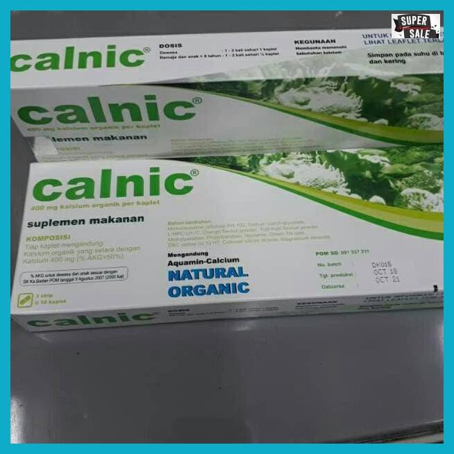 Jual Ciumcal Calnic Tablet Box Isi Kesehatan Shopee Indonesia