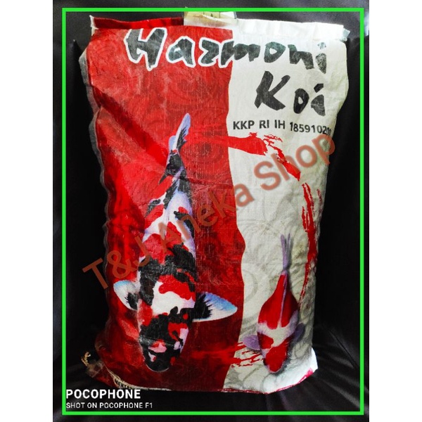 Jual Pakan Ikan Harmoni Koi Hazmoni Koi 10 Kg Shopee Indonesia