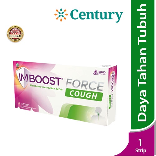 Jual Imboost Force Cough Strip Tablet Daya Tahan Tubuh