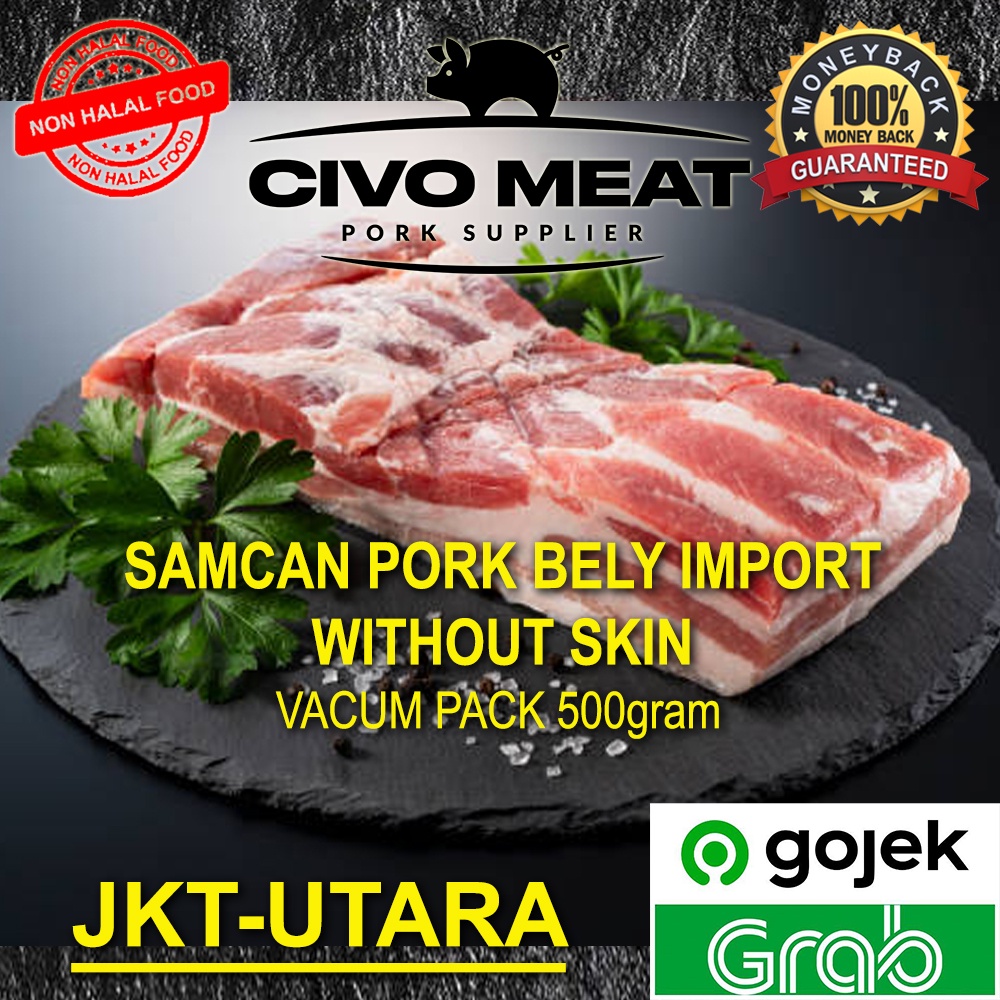 Jual Samcan Babi Pork Belly Import Without Skin Skin Off Kg