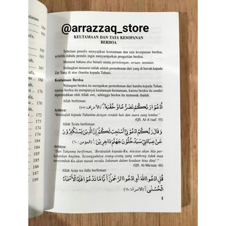 Jual Buku Risalah Tuntunan Doa Lengkap Uk Besar Arab Latin Terjemah