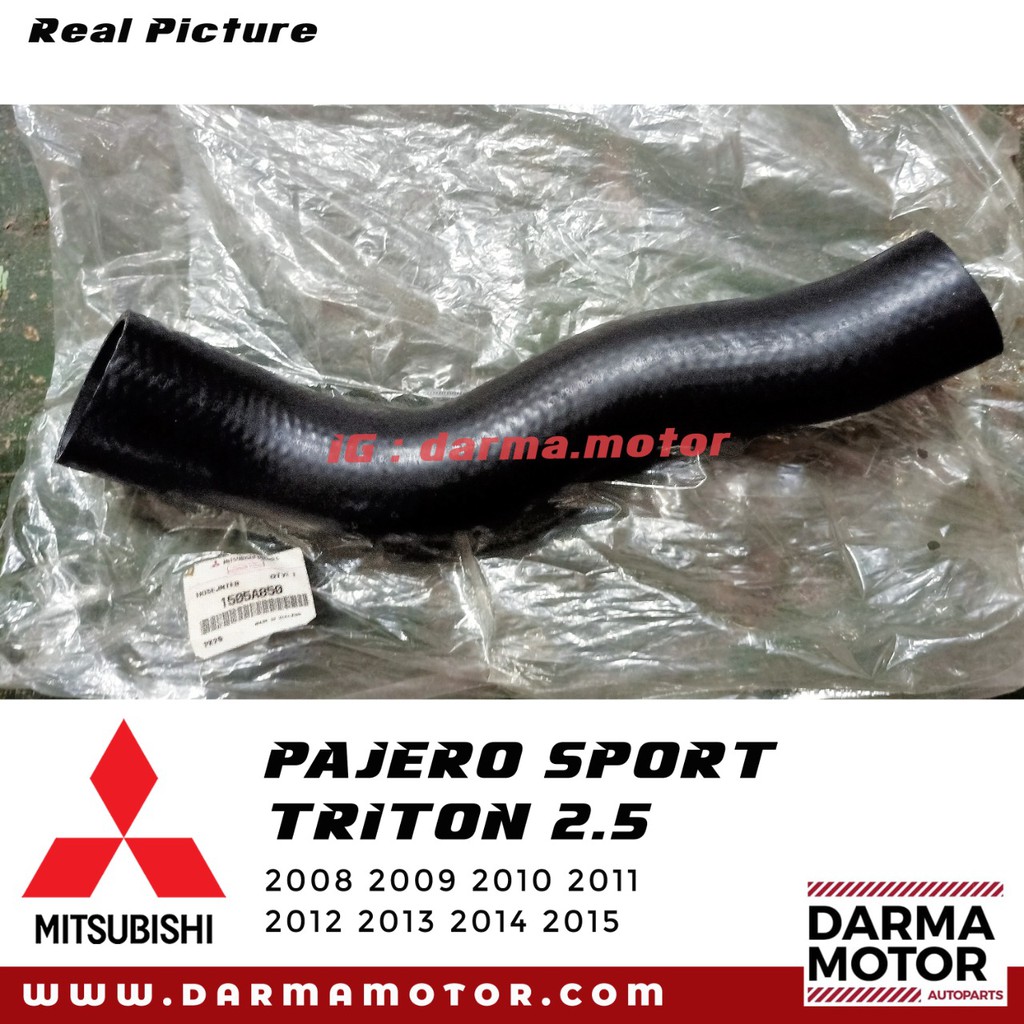 Jual Selang Turbo Pajero Sport Triton Tahun Kiri Throtle