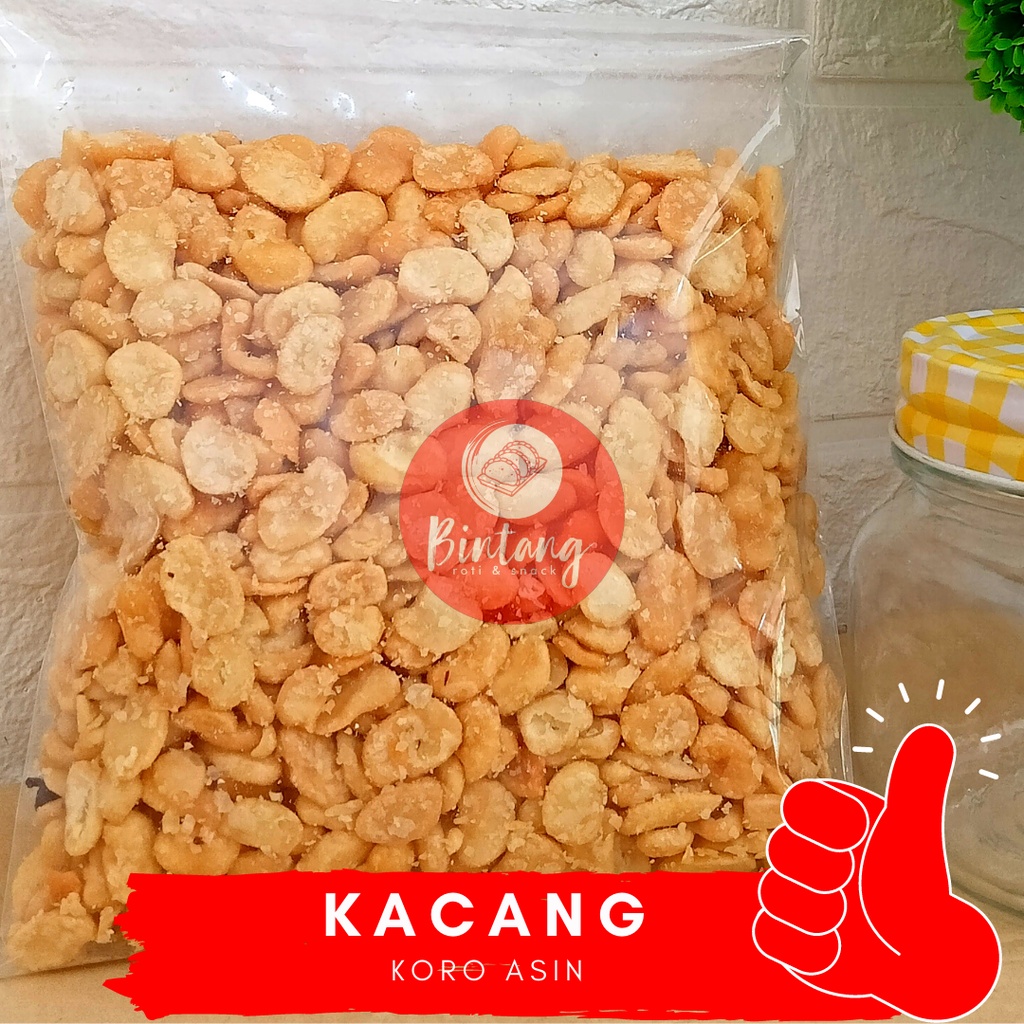 Jual Kacang Koro Asin 500 Gr Shopee Indonesia