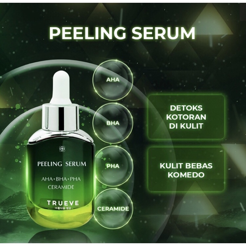 Jual TRUEVE AHA BHA PHA Ceramide Peeling Serum 15 ML Shopee