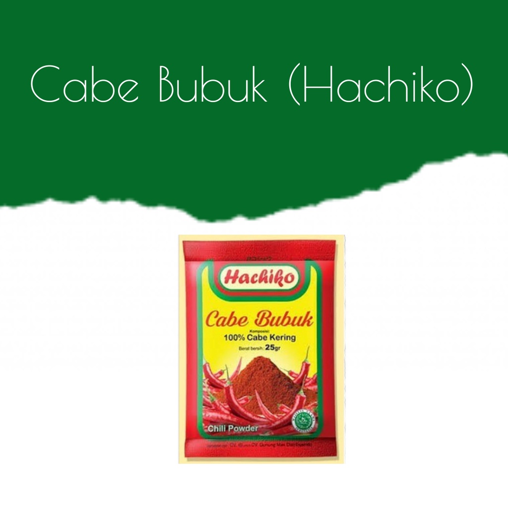 Jual Cabe Bubuk Hachiko Shopee Indonesia