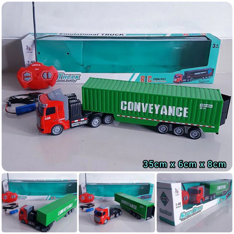 Jual RC Truck Container Remote Control Mainan Mobil Remot Kontrol