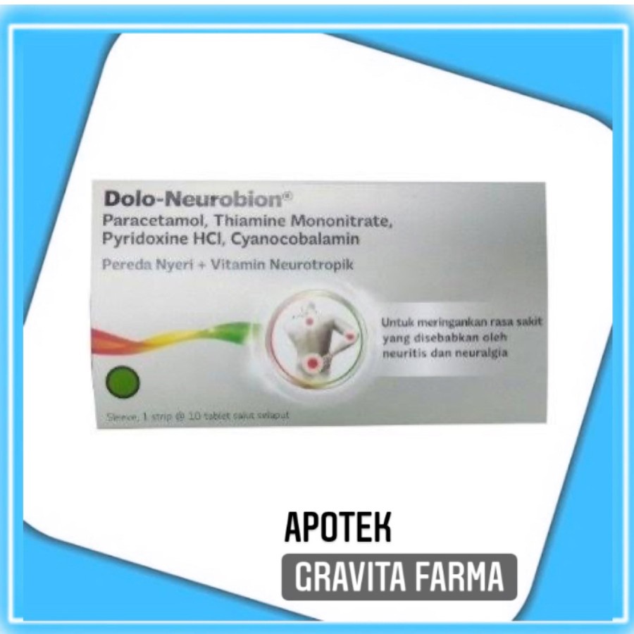 Jual Dolo Neurobion Jual Per Strip Isi Tablet Shopee Indonesia