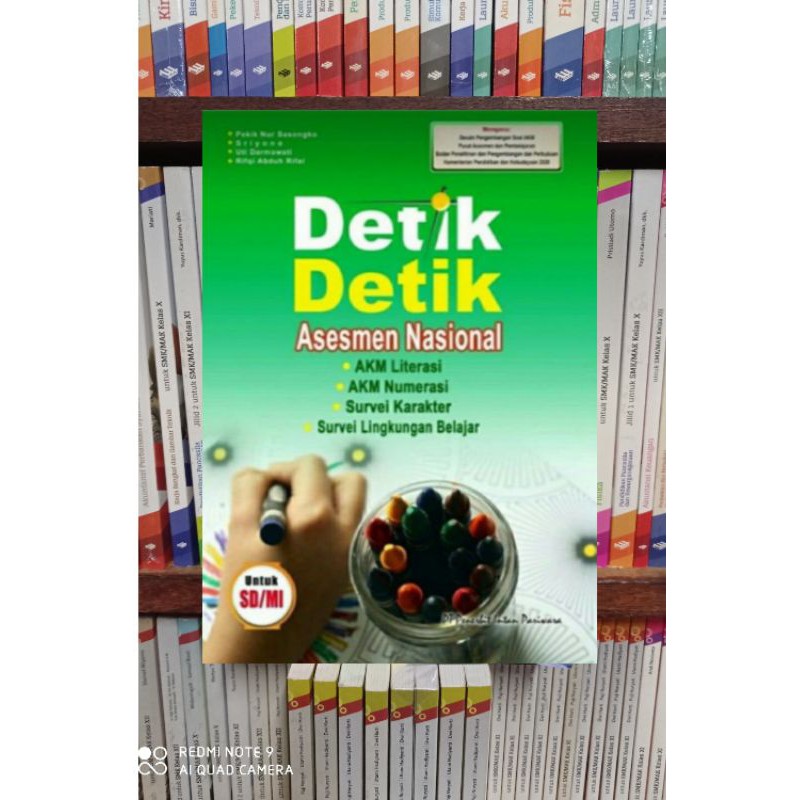 Jual Buku Detik Detik Asesmen Nasional SD MI 2021 Intan Pariwara