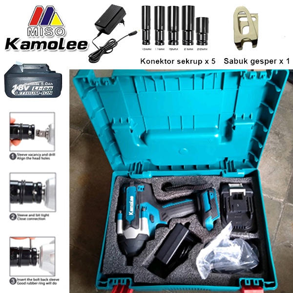 Jual Dtw Kamolee N M Electric Brushless Super Wrench Untuk