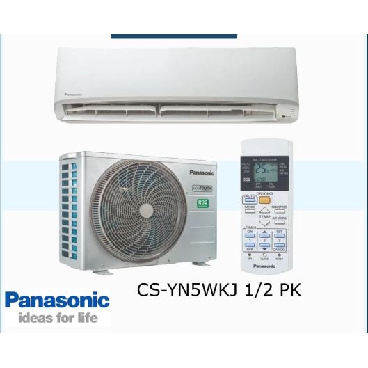 Jual AC PANASONIC YN5WKJ Standard 1 2 PK R32 Original Garansi Resmi