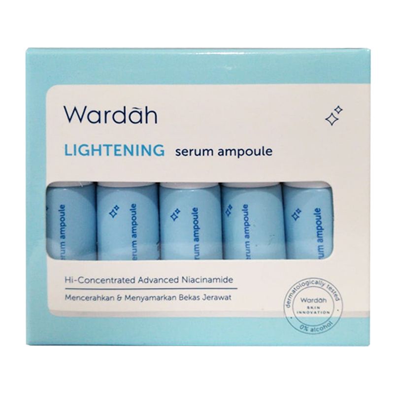 Jual Wardah Lightening Serum Ampoule Ml Shopee Indonesia