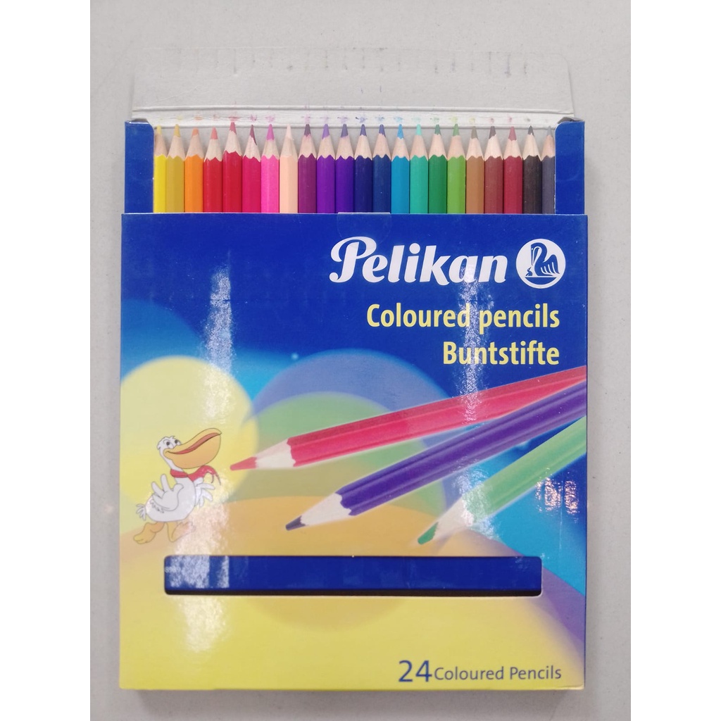 Jual Pelikan Colored Pencil Pensil Warna 24 Pcs Shopee Indonesia