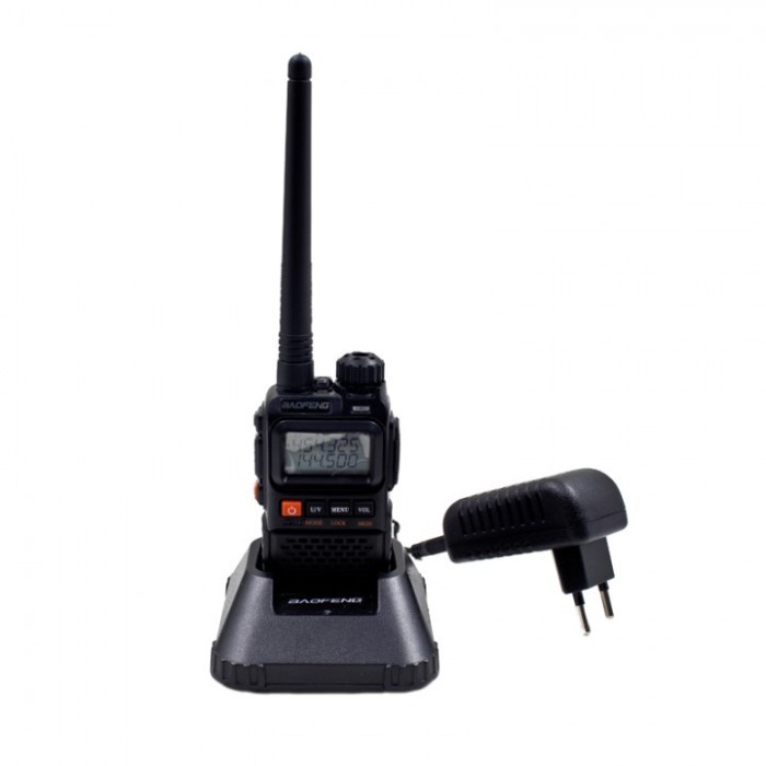 Jual Radio Ht Baofeng Pofung Dual Band Uhf Vhf Uv R Plus Black