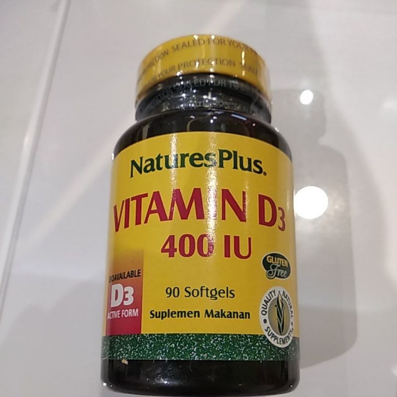 Jual Nature S Plus Vitamin D Iu Shopee Indonesia