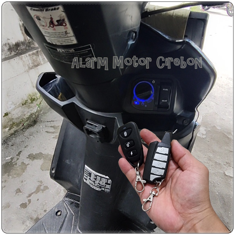 Jual Keyless Honda Vario Fi Pakai Modul Alarm Nine A Full Fitur