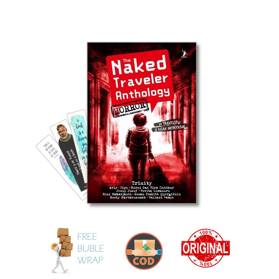 Jual Buku The Naked Traveler Anthology Horror B First Shopee Indonesia