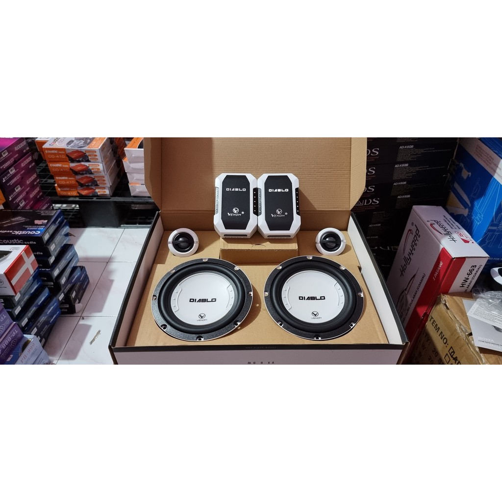 Jual SPEAKER SPLIT VENOM DIABLO VX6D Shopee Indonesia