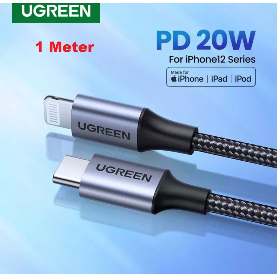 Jual Ugreen Cable USB C To Lightning Kabel IP Mfi Fast Charging PD