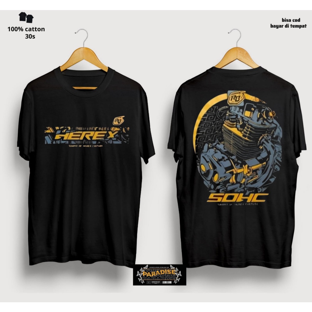 Jual Kaos Herex Sohc Kaos Herex Kaos Recing Start Kaos Santri