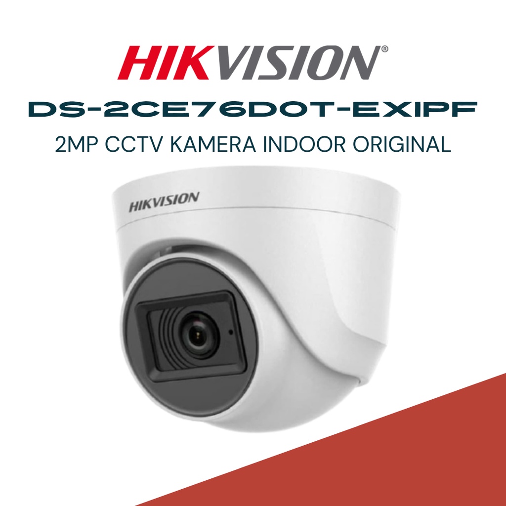 Jual Promo Murah Camera Cctv Indoor Hikvision Ds Ce Dot Exipf Mp