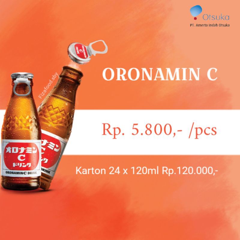 Jual Turun Harga Oronamin C Ml Karton Pcs Shopee Indonesia