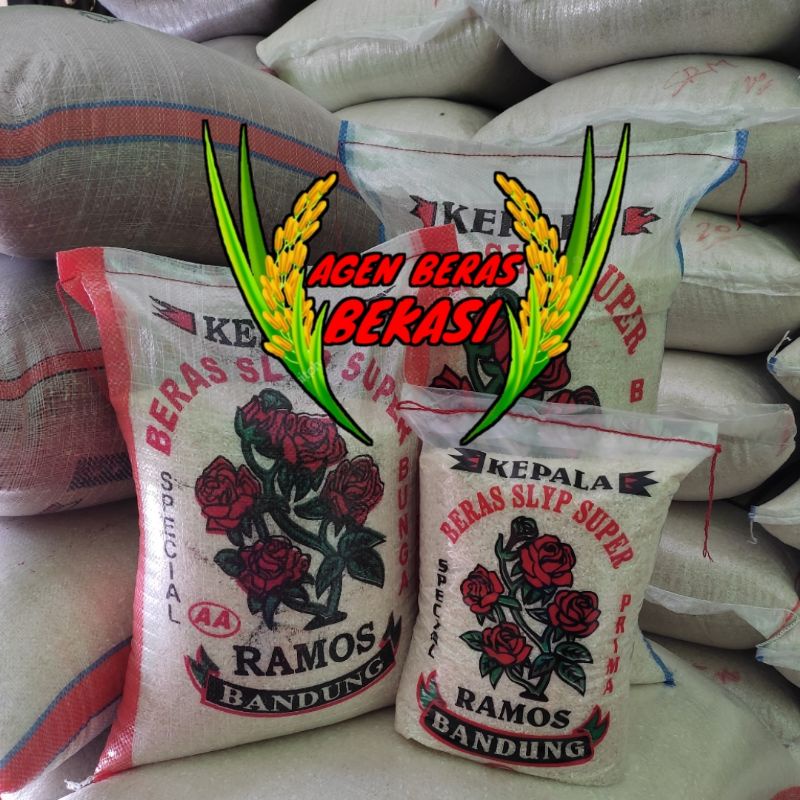 Jual Beras Ramos Bandung Asli Pulen Murah Shopee Indonesia