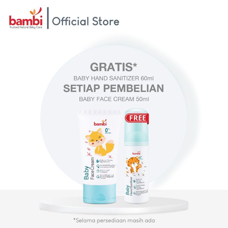 Jual Bambi Baby Face Cream Ml Shopee Indonesia