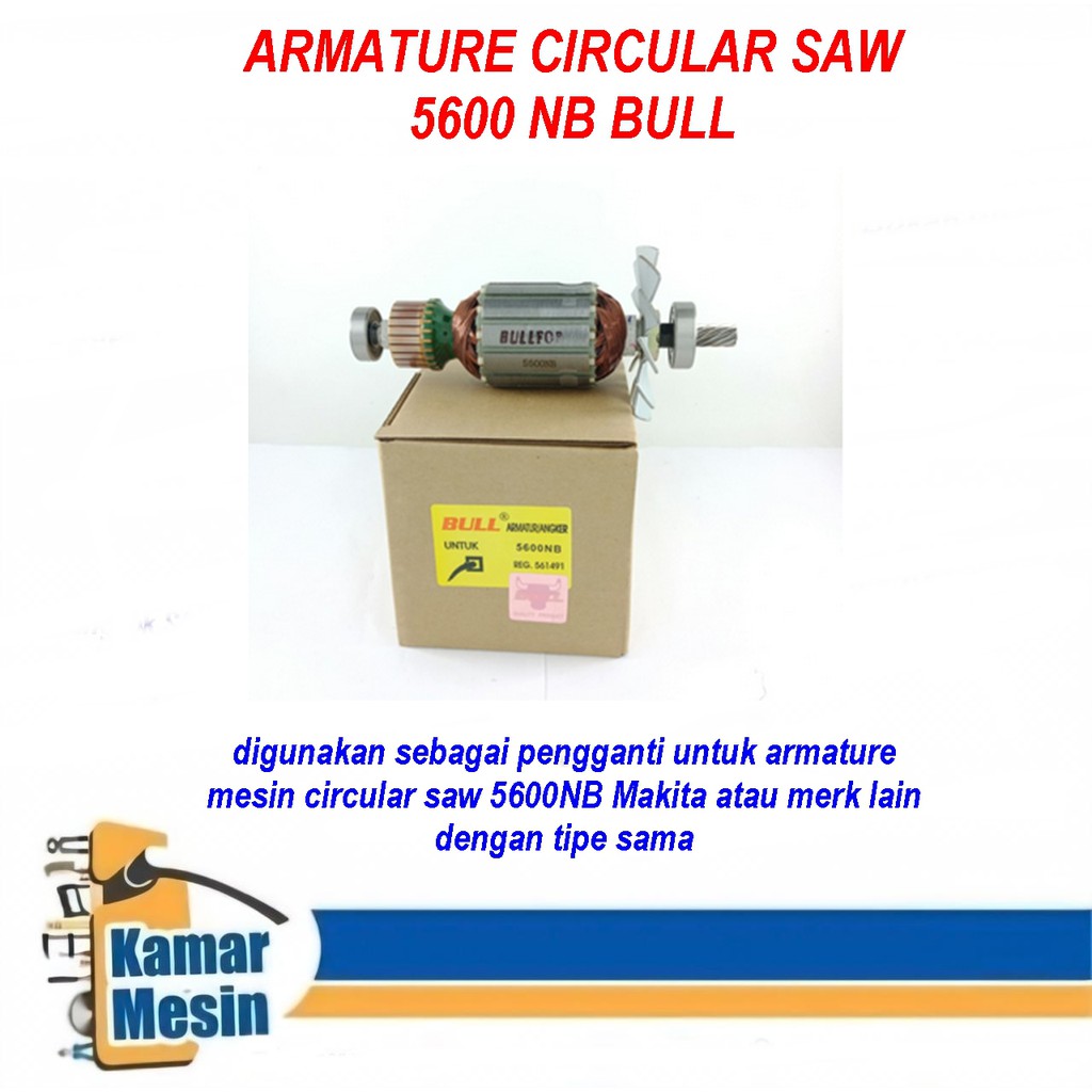 Jual Armature Circular Saw Makita Nb Bull Angker Circular Saw