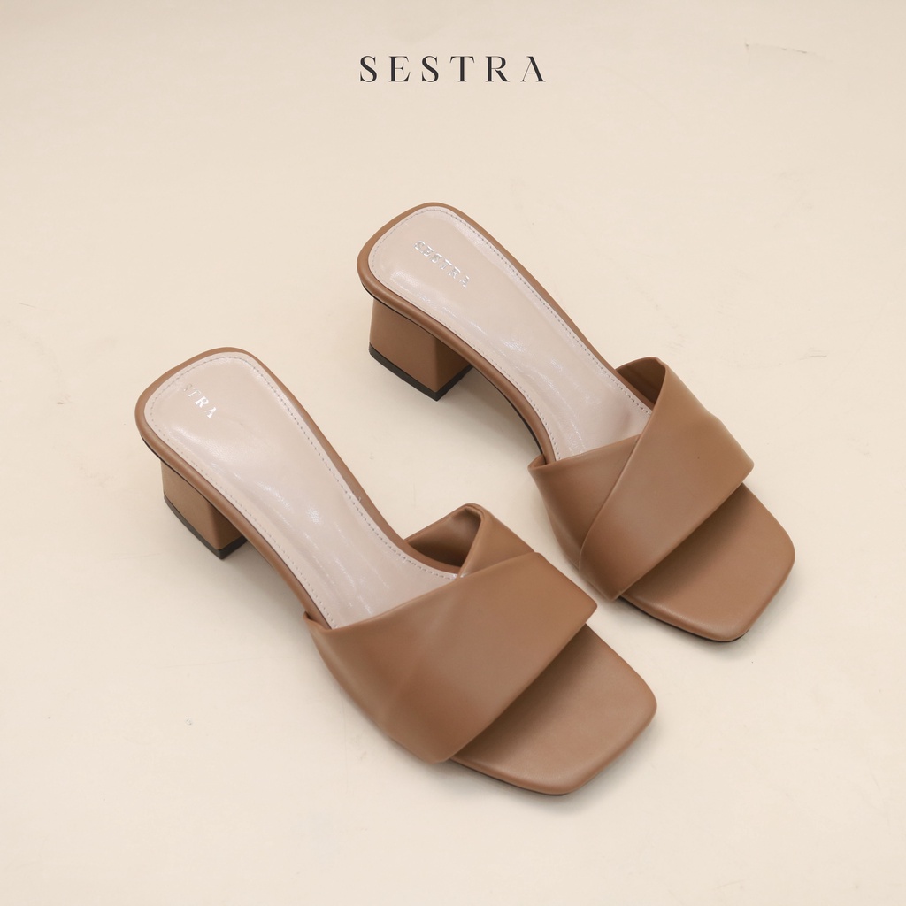 Jual Laura By Sestra 4 Warna Block Heels 4 Cm Sepatu Lokal Wanita