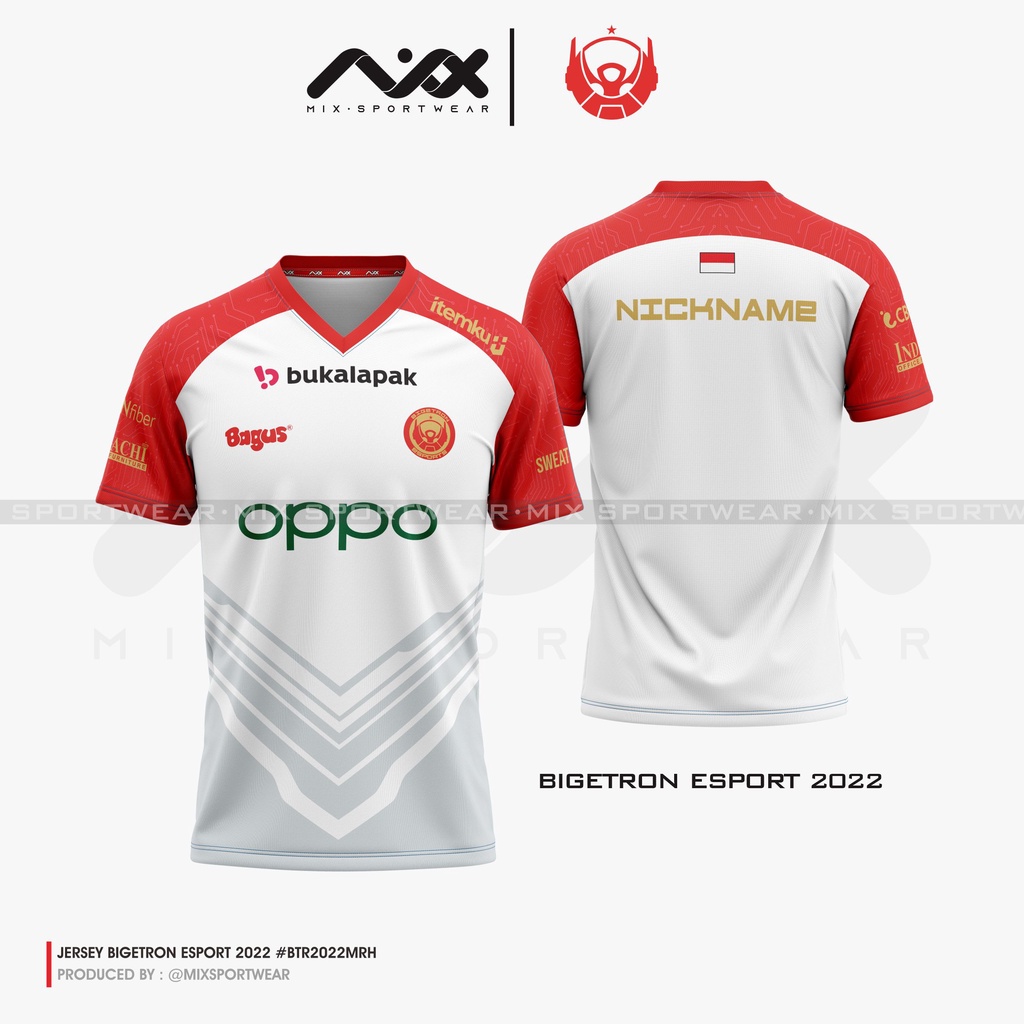 Jual Jersey BIGETRON ESPORT 2022 Free Nickname Shopee Indonesia