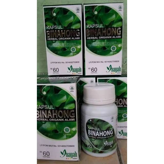 Binahong Kapsul Herbal Alami Isi Kapsul Shopee Indonesia