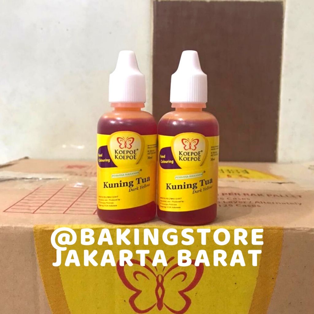 Jual Pewarna Kuning Tua Ml Koepoe Koepoe Shopee Indonesia