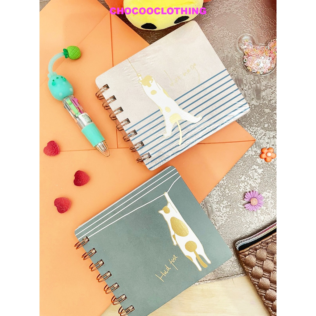 Jual Note Book Mini Buku Tulis Kecil Lucu Buku Memo Catatan Spiral