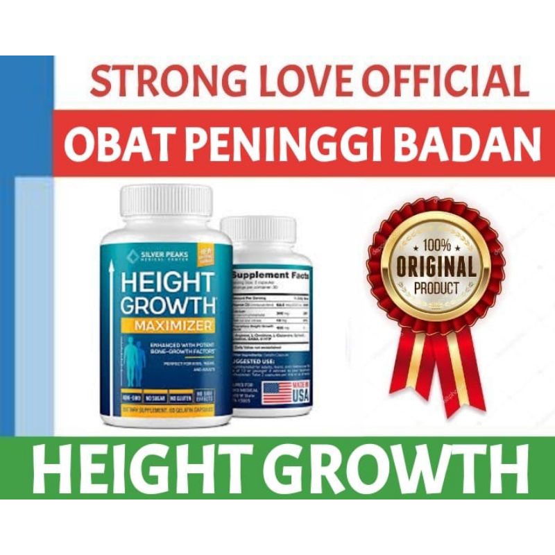 Jual Height Growth Maximizer Grow Up Alami Peninggi Badan Original