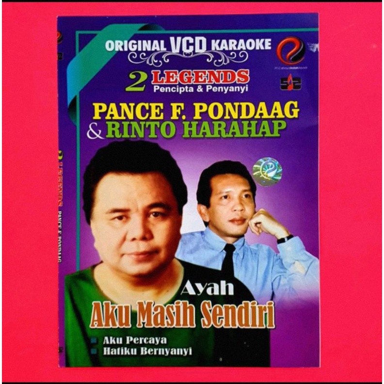 Jual Kaset Vcd Original Lagu Pance F Pondang Rinto Harahap Terlaris