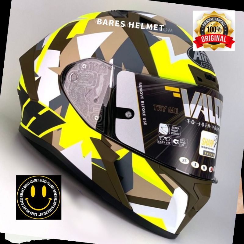 Jual Helm Airoh Valor Army Matt Full Face Shopee Indonesia